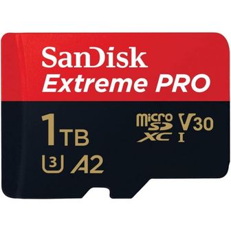  영국 샌디스크 512 SanDisk 1TB Extreme PRO microSDXC card RescuePro Deluxe up to 200 MB/s w