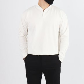 WO 남자 빅사이즈 분또 모던 헨리넥티셔츠