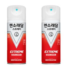 멘소래담 스프레이 익스트림 에스 핫타입 파스 180Ml X 2개 끈적이지 않는 빠른 흡수력, 믿고 사는 즐거움 Ssg.Com