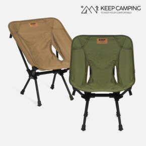 KEEP 미니 플라이 체어 초경량 접이식 캠핑 낚시 백패킹 의자