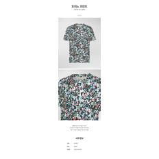 페트레이 24 S/S 남성티셔츠[TOFINO PRINT 토피노프린트]WHI(화이트) - PRMTS006F0S