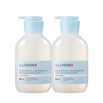  일리윤 세라마이드 아토6.0탑투토워시 500ML X 2개 +500ml 리필