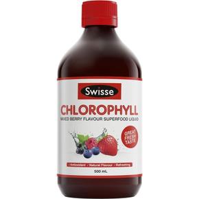 [해외직구] 호주직구 스위스 클로로필 믹스드 베리 500ml Swisse Chlorophyll Mixed Berry