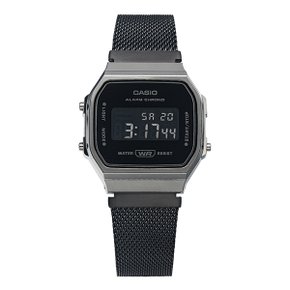 [카시오 CASIO] A168WEMB-1BDF 공용 메탈시계