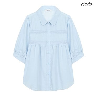 ab.f.z [ab.f.z/신상] 러블리 카라넥 레이스 블라우스 (AFZ5MB46A)