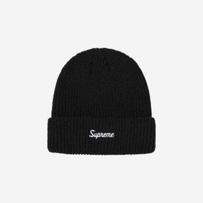 슈프림 루즈 게이지 비니 블랙 Supreme Loose Gauge Beanie Black