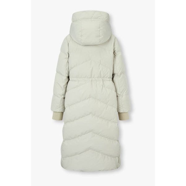 투웨이 스트링 다운 롱 코트 7215417X01138