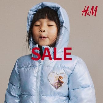 H&M [H&M 아동] 다다익선 더 많이 더 크게, 남여아 2-8세 아동패딩