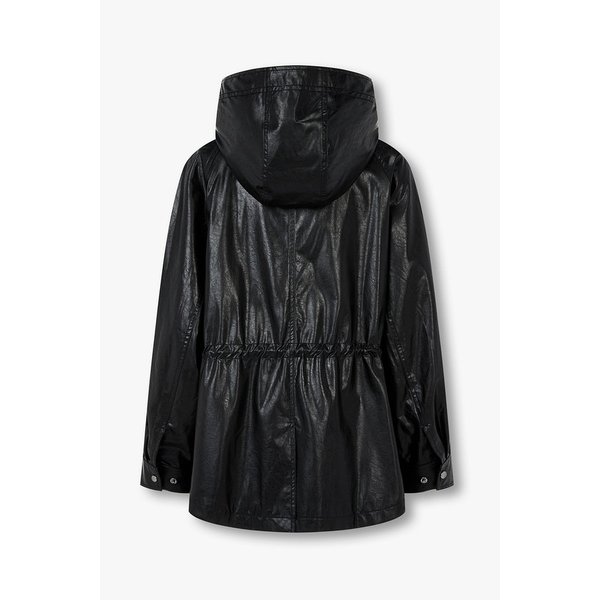 신세틱 레더 후디드 점퍼 7126120504199