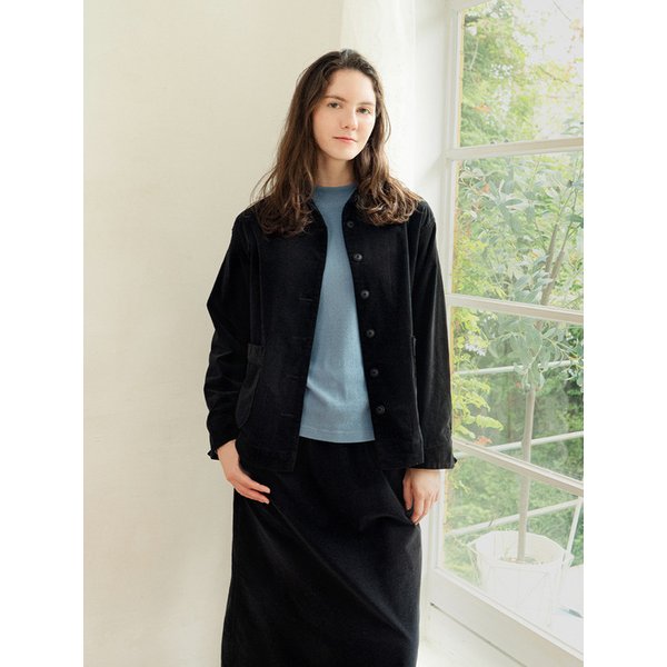 코듀로이 자켓 블랙 250901BK