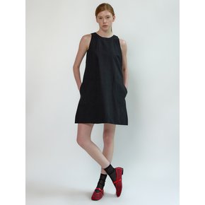 Halterneck Mini Dress_Black