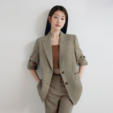 케네스레이디 비죠 단추 자켓(장다아 착용) ENJKPE6200