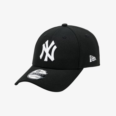 뉴에라 MLB 뉴욕 양키스 화이트 온 블랙 볼캡 블랙 14561873