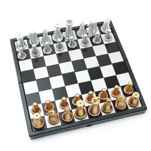  미니 고급 접이식 자석 체스