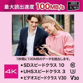 마이크로SD 2TB UHS-I U3 V30 클래스10 닌텐도 스위치 마이크로SDXC 100MB/s KLMPB002T