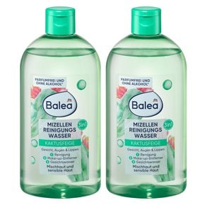 독일 디엠 Balea 발레아 미셀라 워터 백년초 400ml 2개