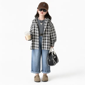 간절기 데일리 체크셔츠