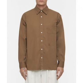 (M) 롱 슬리브 셔츠 티크 우드 LONGSLEEVE SHIRT TEAK WOOD