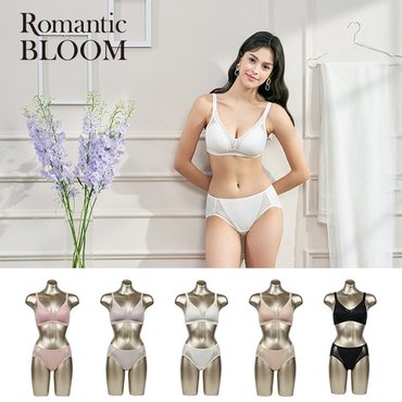 아네타 [신영와코루][최초가89,000원] 로맨틱블룸 풀커버 브라팬티 10종_R15_HOT3