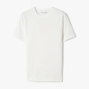 MERZ B.SCHWANEN 메르츠 비 슈바넨 214  RELAXED FIT MIDWEIGHT T-SHIRT WHITE MBF1M60000A00