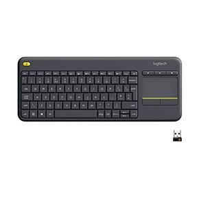 미국 로지텍 K400 Logitech Keyboard with Touchpad Plus 블랙 Reed 1429044