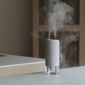 숲속 안개 가습기 미니 초음파 사무용 무선 탁상용 충전식 700ml+필터 4개