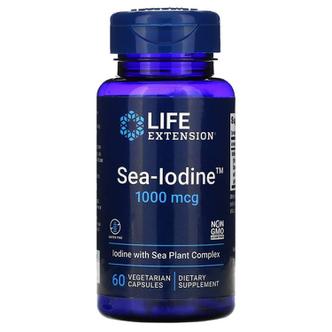 라이프익스텐션 미국직구 Life Extension 라이프익스텐션 씨 아이오딘 1000mcg 60캡슐