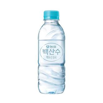  농심 생수 백산수 무라벨 330ml 60병