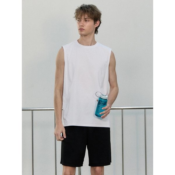 폴리메쉬 허리스트링 하프팬츠 LZHP3102