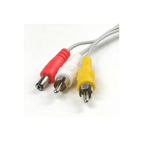 [C3459] Coms CCTV 케이블 30m - 2RCA  DC 5.5 전원 회색