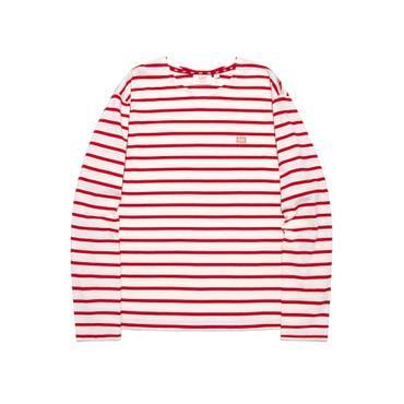 LEE 우먼 레이블 긴팔 티셔츠 레드 LE2503LT60RD