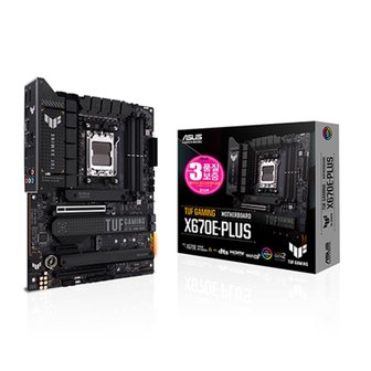 ASUS TUF GAMING X670E-PLUS STCOM 에이수스 컴퓨터 PC 게이밍 메인보드 AMD CPU 추천