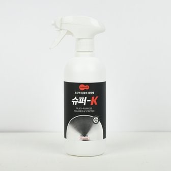  세제몰 슈퍼K 다목적 세정제 클리너 가스렌지 후드 기름때 제거 500ml