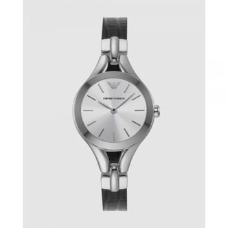 엠포리오아르마니 5020453 Emporio Armani Black Analogue Watch - Silver 103530693