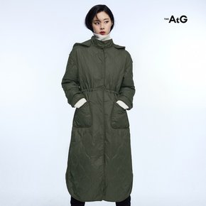 [The AtG] 더엣지 23PRE-WINTER 퀼팅 롱 패딩 코트