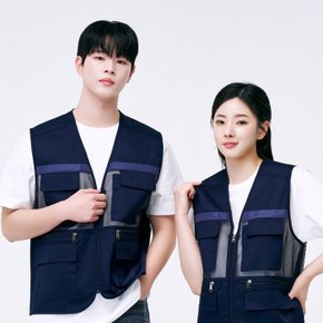 멀티반사망사 조끼(CSR-500) 네이비