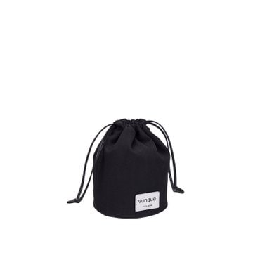분크 Perfec Drawstring Pouch S (퍼펙 드로우 스트링 파우치 스몰) Black