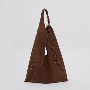 Knotted layer bag(Suede brown)_OVBAX24547SDB