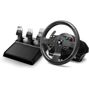 영국 트러스트마스터 레이싱 휠 Thrustmaster TMX PRO Ergonomic racing wheel featuring 3pedal