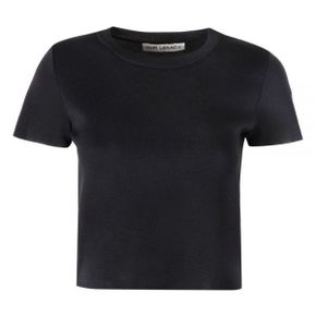 KNITTED T-SHIRT (W2233KTB) (니트 크롭 티셔츠) 349972