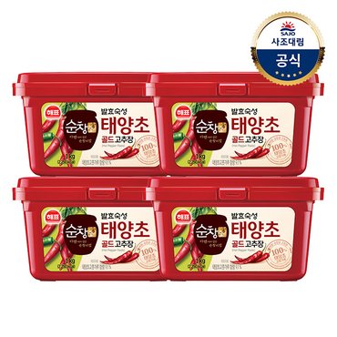 대림선 [사조]순창궁 태양초골드고추장 1kg x4개