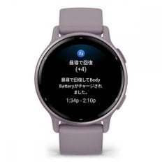 5 OrchidOrchid Met ] GARMIN(가민) ​​vivoactive 피트니스 GPS워치 수/면 관리피트니스