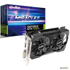 [카드혜택가 177,590원]이엠텍 지포스 GTX 1050 Ti MIRACLE II D5 4GB