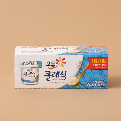 빙그레 요플레 클래식 85g X 16입