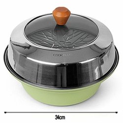 락앤락 찜기 찜솥 찜통 찜 냄비 스팀 냄비 34cm - SSG.COM