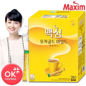 [맥심]  모카골드 커피믹스 280T+화이트 골드280T