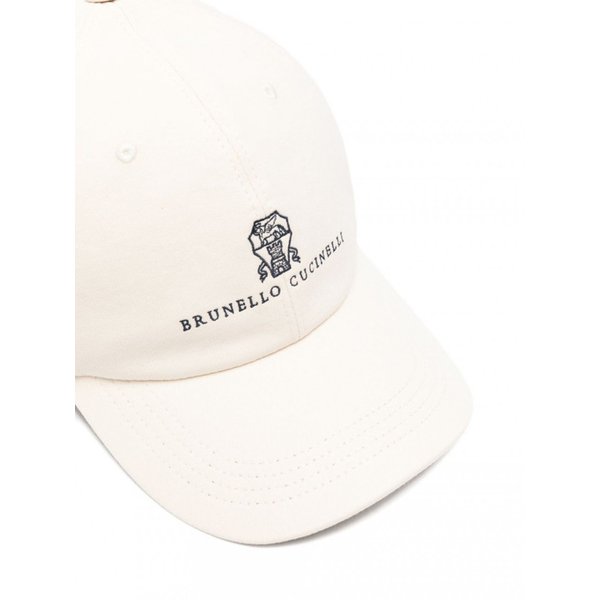 브루넬로 쿠치넬리 남성 모자 화이트 M252D9850 CIY08 /11