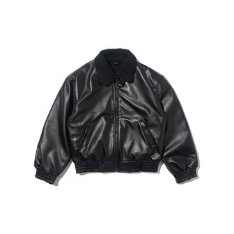 아더피츠 시어링 스트릿 오버 무스탕 (블랙)