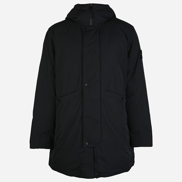 [시흥점] 5F 7100008 S0026 V0029 마이크로 트윌 후드 패딩 자켓 블랙