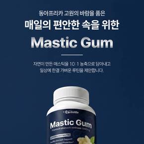천연 매스틱 검 추출물 고농축 1000mg 120캡슐 1개
